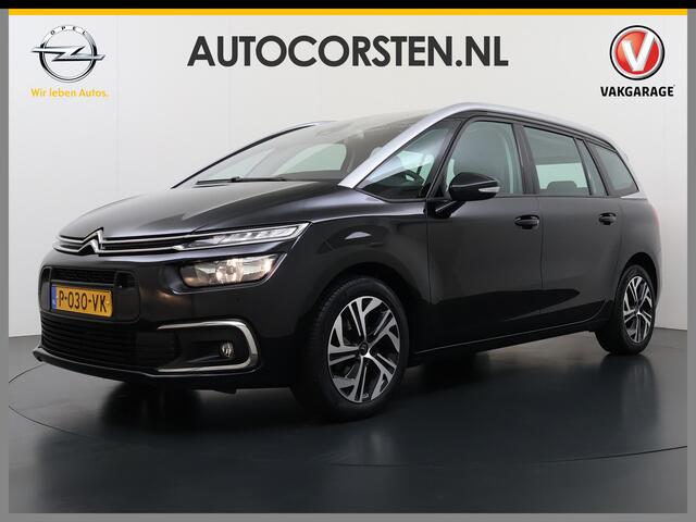 Citroen GRAND C4 PICASSO SpaceTourer 131PK 7-Persoons Trekhaak Pano.raam Navi Camera Ecc Apple Carplay Android Auto Pdc Regen-Lichtsensor Lmv 17" Led Isofix 1.150KG Trekgewicht Origineel Nederlandse Auto