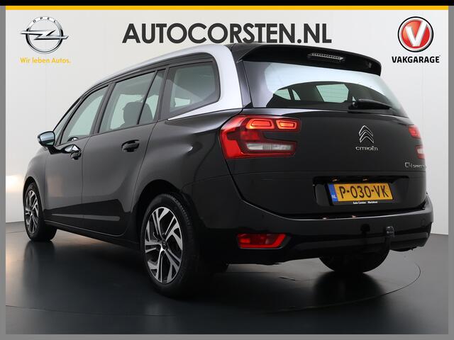 Citroen GRAND C4 PICASSO SpaceTourer 131PK 7-Persoons Trekhaak Pano.raam Navi Camera Ecc Apple Carplay Android Auto Pdc Regen-Lichtsensor Lmv 17" Led Isofix 1.150KG Trekgewicht Origineel Nederlandse Auto