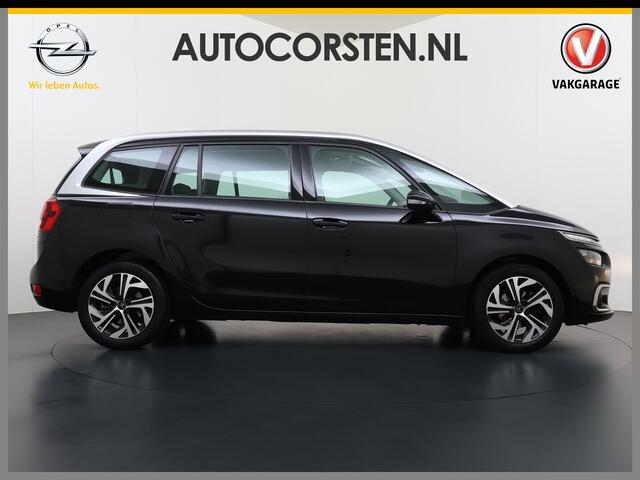 Citroen GRAND C4 PICASSO SpaceTourer 131PK 7-Persoons Trekhaak Pano.raam Navi Camera Ecc Apple Carplay Android Auto Pdc Regen-Lichtsensor Lmv 17" Led Isofix 1.150KG Trekgewicht Origineel Nederlandse Auto