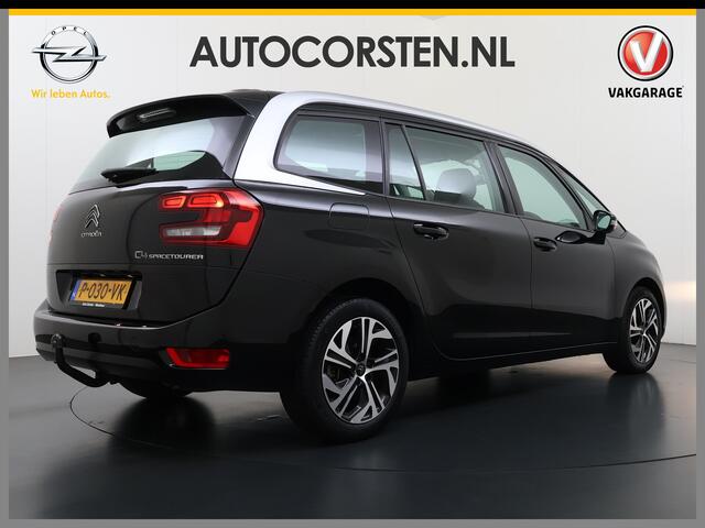 Citroen GRAND C4 PICASSO SpaceTourer 131PK 7-Persoons Trekhaak Pano.raam Navi Camera Ecc Apple Carplay Android Auto Pdc Regen-Lichtsensor Lmv 17" Led Isofix 1.150KG Trekgewicht Origineel Nederlandse Auto