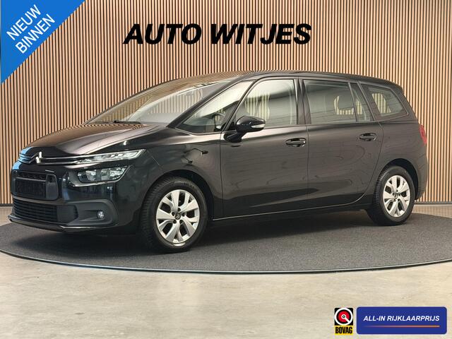 Citroen GRAND C4 PICASSO SpaceTourer 1.2 PureTech 130PK Feel | Trekhaak | Carplay | Ecc Airco | Stoelverw. | 7 Zits | Incl. garantie