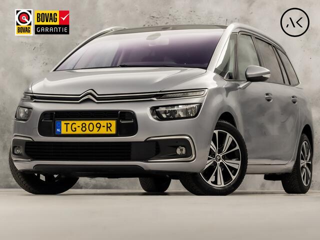 Citroen GRAND C4 PICASSO SpaceTourer 1.2 PureTech Sport 7 Persoons Automaat (ORG NL, TREKHAAK, APPLE CARPLAY, GROOT NAVI, GETINT GLAS, TREKHAAK, SPORTSTOELEN, CAMERA, CRUISE, NIEUWE APK, NIEUWSTAAT)