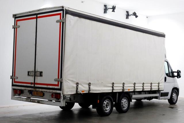 Citroen JUMPER 2.2 BlueHDi 165pk Clixtar BE-Combi Bakwagen met schuifzeilen L480cm 2800kg laadverm. 03-2023
