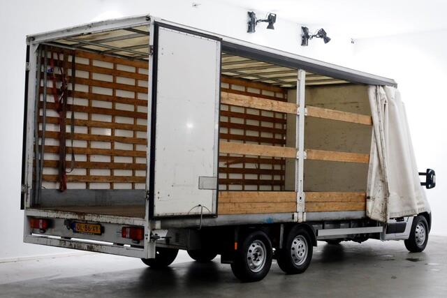 Citroen JUMPER 2.2 BlueHDi 165pk Clixtar BE-Combi Bakwagen met schuifzeilen L480cm 2800kg laadverm. 03-2023