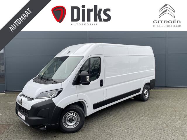 Citroen JUMPER 180pk L3H2 3.5t Zwaar (Camera - Keyless Entry - Parkeersensoren V+A - Automatische Airco - Digitaal dashboard - Navigatie - LED)Meerdere op voorraad