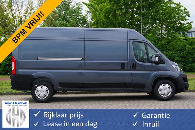 Citroen JUMPER 35 2.2 140PK L3H2 BPM VRIJ!! Climate, Navi, Camera, 2x Schuifdeur! NR. C01*