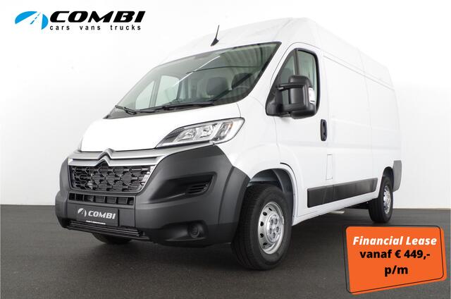 Citroen JUMPER 2.2 BlueHDi 140pk L2H2 Zwaar 3.5t > BPM vrij/voorraad actie!/trekhaak/camera/navi/cruise...