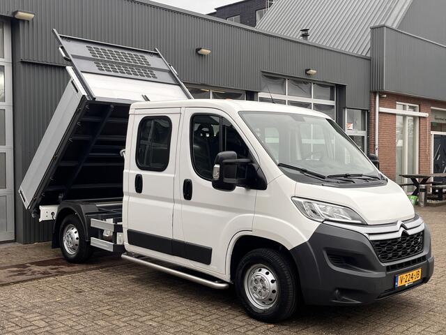 Citroen JUMPER 35 2.0 BlueHDi L2 DC Euro 6 Kipper Kieper Trekhaak 2500 kg trekgewicht 7-Persoons Telefoonverbinding 1e eigenaar open laadbak Pick-up P-up