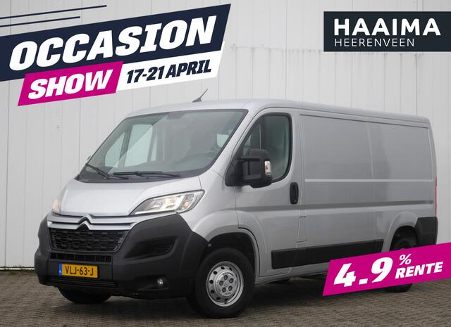 Citroen JUMPER 33 2.2 BlueHDi 165 L2H1 Club 165 Pk | Navigatie | Trekhaak | Camera Achter | Cruise Control | Airco | 2-Zits | Inhaalsensor
