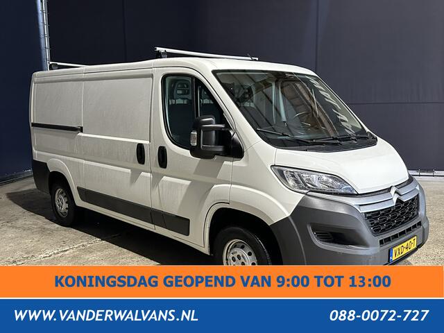 Citroen JUMPER 2.0 BlueHDi 131pk L2H1 Euro6 Airco | 2500kg Trekhaak | Dakdragers | LED Parkeersensoren, Bijrijdersbank, Bluetooth telefoonvoorbereiding