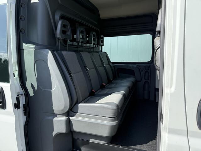Citroen JUMPER 35 2.2 HDI 150 PK / L3H2 MAXI / DUBBELE CABINE 7-PERS / AIRCO / CAMERA / INRICHTING / 3 TONS TREKHAAK