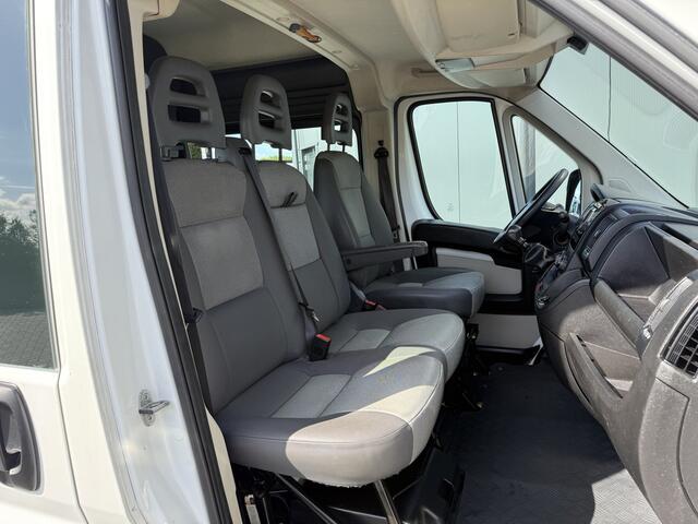 Citroen JUMPER 35 2.2 HDI 150 PK / L3H2 MAXI / DUBBELE CABINE 7-PERS / AIRCO / CAMERA / INRICHTING / 3 TONS TREKHAAK