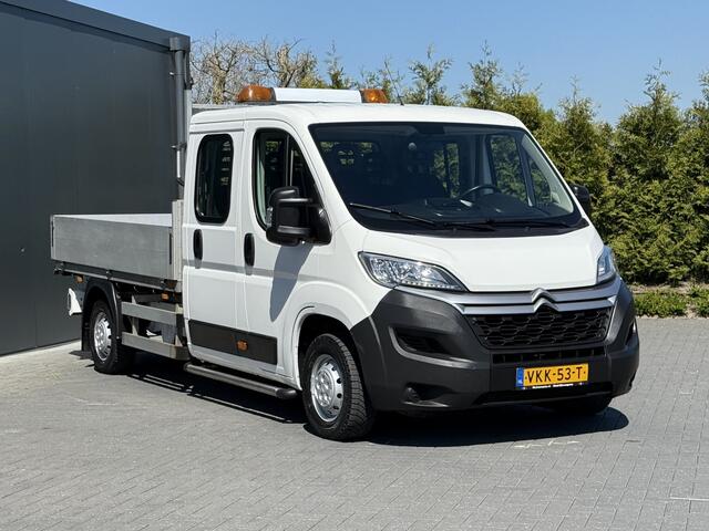Citroen JUMPER 2.2 BlueHDi 141 PK EURO 6 / L4 MAXI / KIPPER / 7 PERS / DUBBELE CABINE / PICK UP / 2.5 TONS TREKHAAK / LED