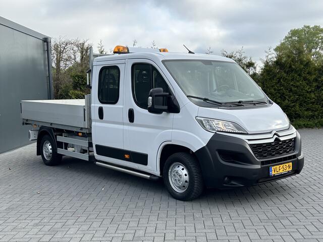 Citroen JUMPER 2.2 BlueHDi 141 PK EURO 6 / L4 MAXI / KIPPER / 7 PERS / DUBBELE CABINE / PICK UP / 2.5 TONS TREKHAAK / LED