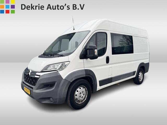 Citroen JUMPER 35 2.2 HDI 131PK L2H2 Dub.Cab.7Pers. / Schuifdeur rechts / Airco / Camera / Trekhaak / Apk mrt-2025