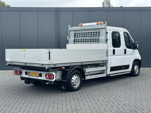Citroen JUMPER 2.2 BlueHDi 141 PK EURO 6 / L4 MAXI / KIPPER / 7 PERS / DUBBELE CABINE / PICK UP / 2.5 TONS TREKHAAK / LED