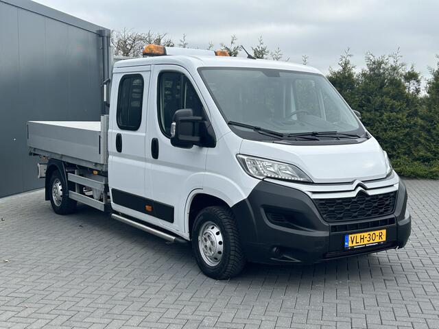 Citroen JUMPER 2.2 BlueHDi 141 PK EURO 6 / L4 MAXI / KIPPER / 7 PERS / DUBBELE CABINE / PICK UP / 2.5 TONS TREKHAAK / LED