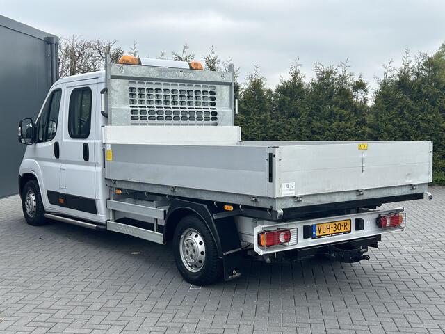 Citroen JUMPER 2.2 BlueHDi 141 PK EURO 6 / L4 MAXI / KIPPER / 7 PERS / DUBBELE CABINE / PICK UP / 2.5 TONS TREKHAAK / LED