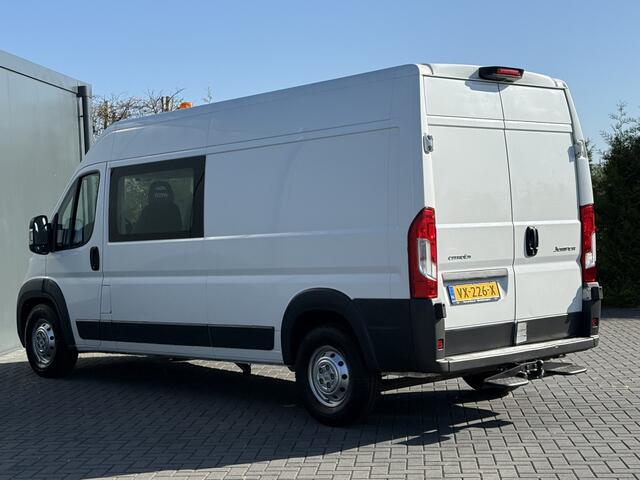 Citroen JUMPER 35 2.2 HDI 150 PK / L3H2 MAXI / DUBBELE CABINE 7-PERS / AIRCO / CAMERA / INRICHTING / 3 TONS TREKHAAK