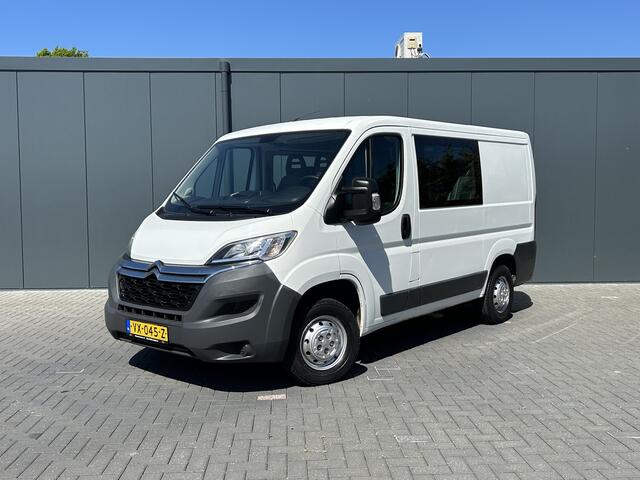 Citroen JUMPER 2.2 HDI / L1H1 / DUBBEL CABINE 7-PERS / 1e EIG. / AIRCO / BLUETOOTH / TREKHAAK