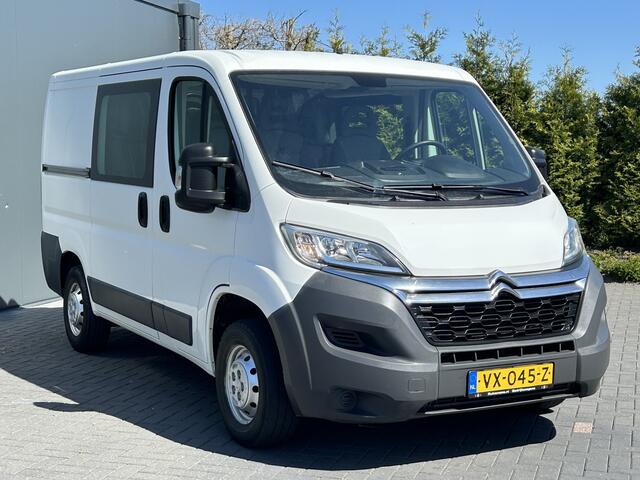 Citroen JUMPER 2.2 HDI / L1H1 / DUBBEL CABINE 7-PERS / 1e EIG. / AIRCO / BLUETOOTH / TREKHAAK