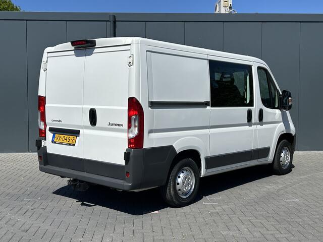 Citroen JUMPER 2.2 HDI / L1H1 / DUBBEL CABINE 7-PERS / 1e EIG. / AIRCO / BLUETOOTH / TREKHAAK