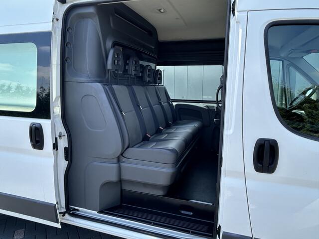 Citroen JUMPER 35 2.2 HDI DC 150 PK Zwaar / L3H2 MAXI / 1e EIG. / 7 PERS DUBBEL CABINE / AIRCO / NAVI / CAMERA / INRICHTING / 3 TONS TREKHAAK