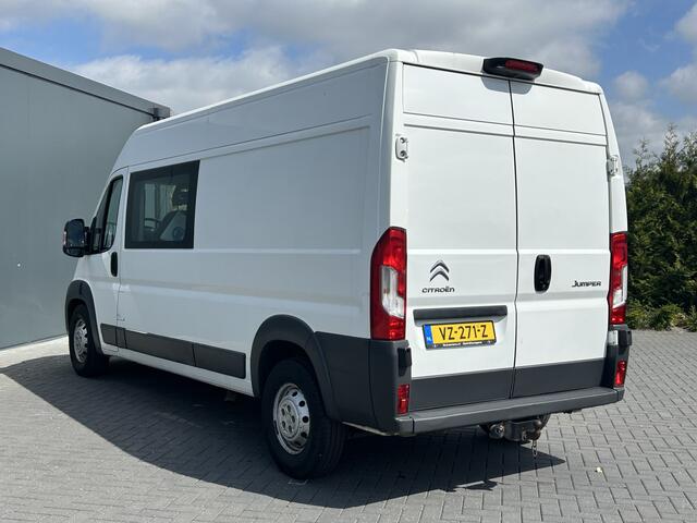 Citroen JUMPER 35 2.2 150 PK ZWAAR / L4H2 MAXI / 7 PERS DUBBELE CABINE / 1e EIG. / AIRCO / CAMERA / BLUETOOTH / INRICHTING / DUBBEL CABINE / 7 PERSOONS
