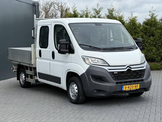 Citroen JUMPER 2.2 HDI 131 PK L2 / PICK UP / 7-PERS DUBBELE CABINE / AIRCO / 1e EIG. / 2.5 TONS TREKHAAK