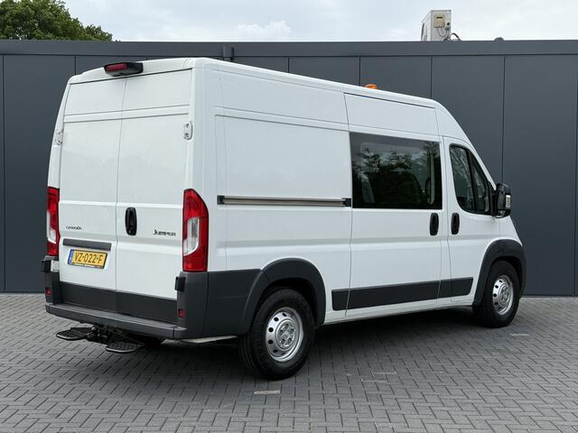 Citroen JUMPER 2.2 HDI 131 PK ZWAAR / L2H2 / 7-PERS DUBBELE CABINE / AIRCO / 3 TONS TREKHAAK / CAMERA / INRICHTING