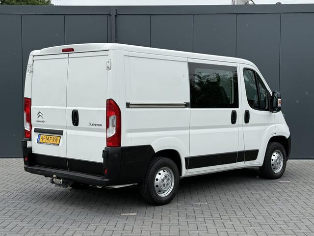 Citroen JUMPER 2.0 BlueHDi / L1H1 / 1e EIG. / 7-PERS DUBBELE CABINE / TREKHAAK / AIRCO / CRUISE