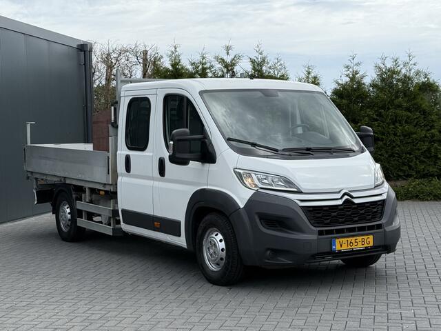 Citroen JUMPER Jumper 2.2 HDI 150 PK ZWAAR / 3 ZIJDIGE KIPPER / L4 MAXI / 1e EIG. / 7 PERS. DUBBEL CABINE / AIRCO / NAVI / CAMERA / 3 TONS TREKHAAK