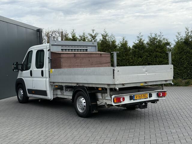 Citroen JUMPER Jumper 2.2 HDI 150 PK ZWAAR / 3 ZIJDIGE KIPPER / L4 MAXI / 1e EIG. / 7 PERS. DUBBEL CABINE / AIRCO / NAVI / CAMERA / 3 TONS TREKHAAK