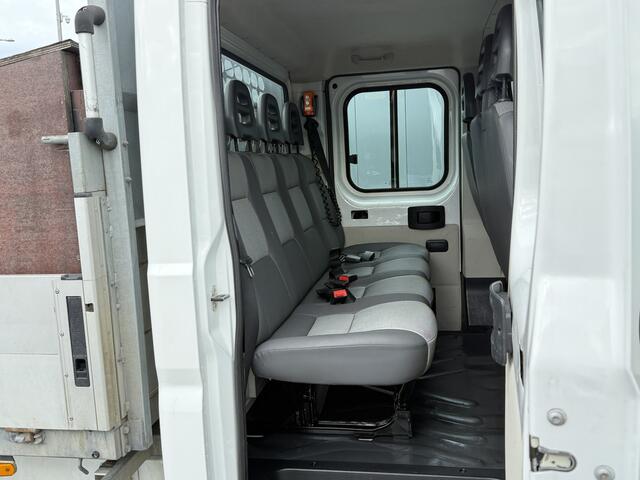 Citroen JUMPER Jumper 2.2 HDI 150 PK ZWAAR / 3 ZIJDIGE KIPPER / L4 MAXI / 1e EIG. / 7 PERS. DUBBEL CABINE / AIRCO / NAVI / CAMERA / 3 TONS TREKHAAK