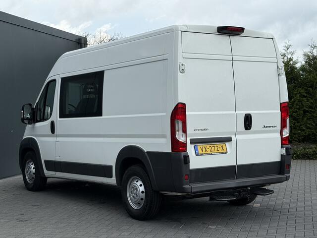 Citroen JUMPER 2.2 HDI 131 PK ZWAAR / L2H2 / 1e EIG. / 7-PERS DUBBELE CABINE / AIRCO / 3 TONS TREKHAAK / CAMERA / INRICHTING