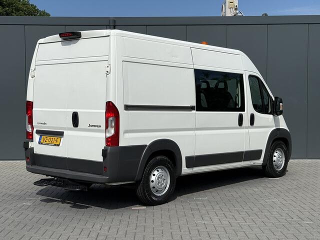 Citroen JUMPER 2.2 HDI 131 PK ZWAAR / L2H2 / 1e EIG. / 7-PERS DUBBELE CABINE / AIRCO / 3 TONS TREKHAAK / CAMERA / INRICHTING