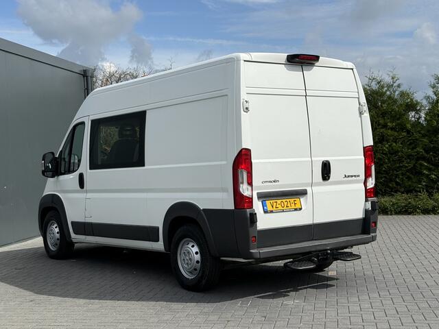 Citroen JUMPER 2.2 HDI 131 PK ZWAAR / L2H2 / 1e EIG. / 7-PERS DUBBELE CABINE / AIRCO / 3 TONS TREKHAAK / CAMERA / INRICHTING