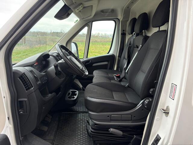 Citroen JUMPER 35 2.2HDi 165PK L3H2 Euro 6 3-Persoons Trekhaak Camera Ecc Pdc Wandbetimmering Houtenvloer Achterdeuren Schuifdeur 3.000KG Trekgewicht