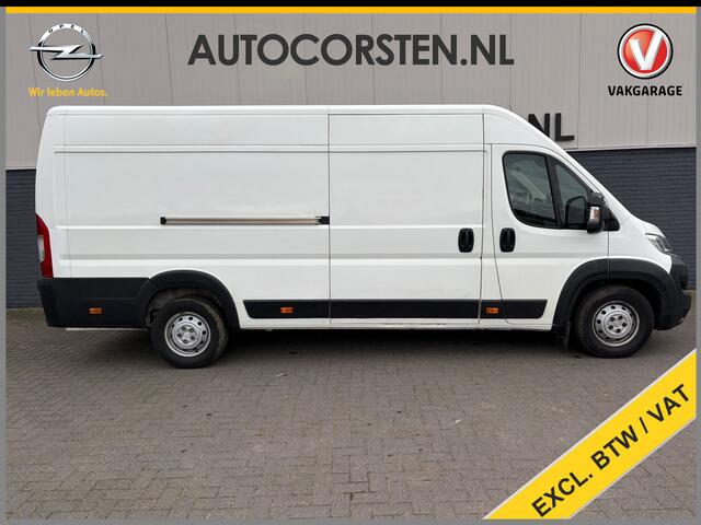 Citroen JUMPER 35 2.2HDi 165PK L3H2 Euro 6 3-Persoons Trekhaak Camera Ecc Pdc Wandbetimmering Houtenvloer Achterdeuren Schuifdeur 3.000KG Trekgewicht