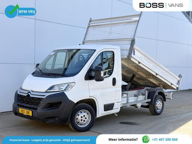 Citroen JUMPER 2.0 130PK Kipper Airco Cruise Control Trekhaak Opbouw Benne Tipper