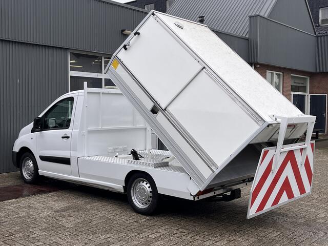 Citroen JUMPY 12 2.0 HDI 128pk Veegvuil kipper Vuilniswagen met Trekhaak 1930kg 1e eigenaar Parkeersensoren achter Muhlwagen veegvuilkipper