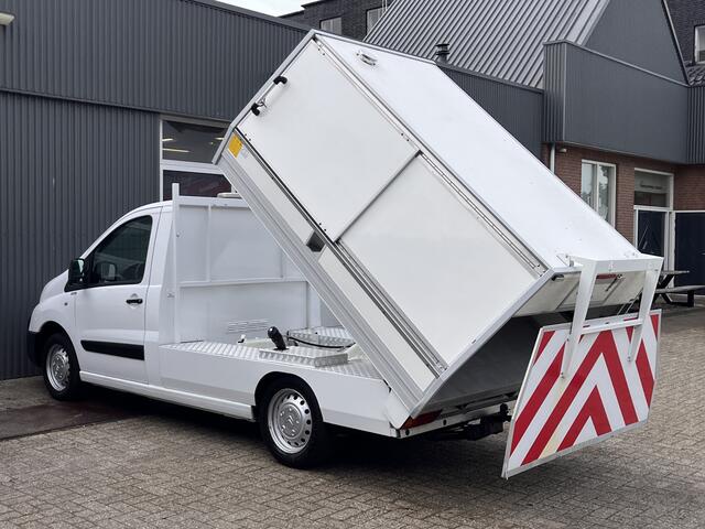 Citroen JUMPY 12 2.0 HDI 128pk Veegvuil kipper Vuilniswagen met Trekhaak 1930kg 1e eigenaar Parkeersensoren achter Muhlwagen veegvuilkipper