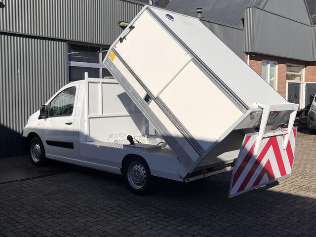 Citroen JUMPY 12 2.0 HDI 128pk Veegvuil kipper Vuilniswagen met Trekhaak 1930kg 1e eigenaar Parkeersensoren achter Muhlwagen veegvuilkipper