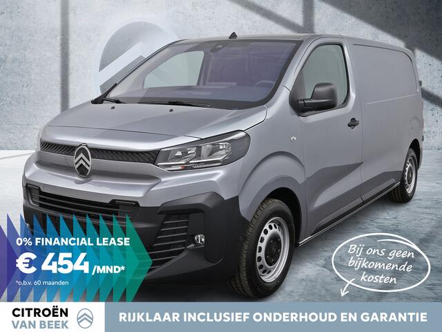 Citroen JUMPY BlueHDi 145pk Lengte 2 Rijklaar | 0% Financial Lease | Parkeersensoren v+a | Camera achter |