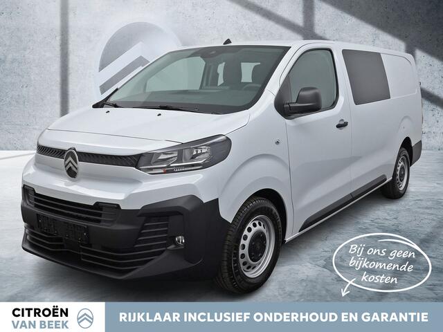 Citroen JUMPY BlueHDi 145pk Automaat L3 Dubbel Cabine | Apple Carplay | 2,9% Financial Lease | Camera |