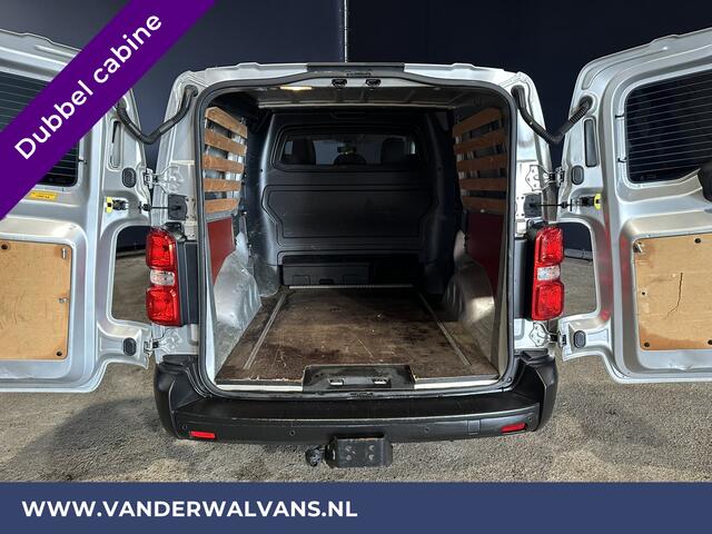 Citroen JUMPY 2.0 BlueHDI **MARGE, GEEN BTW** 123pk L3H1 Dubbel cabine Euro6 Airco | Navigatie Cruisecontrol, Apple Carplay, Android Auto, Trekhaak, Parkeersensoren, 5-Zits