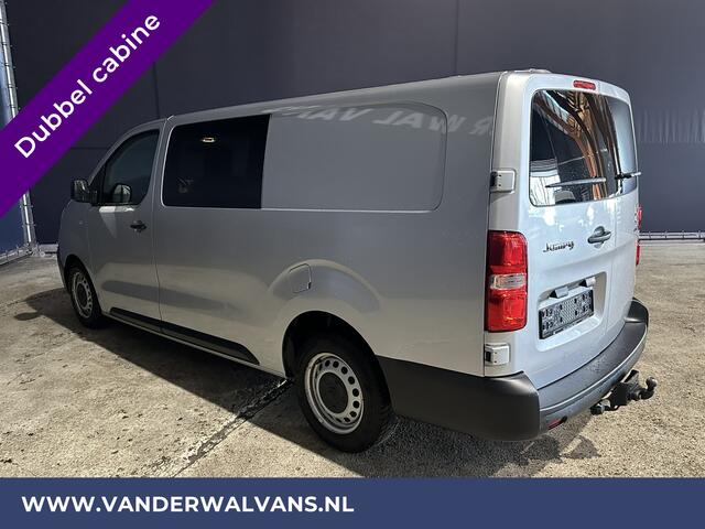 Citroen JUMPY 2.0 BlueHDI **MARGE, GEEN BTW** 123pk L3H1 XL Dubbel cabine Euro6 Airco | Navigatie Cruisecontrol, Apple Carplay, Android Auto, Trekhaak, Parkeersensoren, 5-Zits
