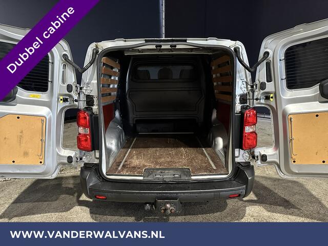 Citroen JUMPY 2.0 BlueHDI **MARGE, GEEN BTW** 123pk L3H1 XL Dubbel cabine Euro6 Airco | Navigatie Cruisecontrol, Apple Carplay, Android Auto, Trekhaak, Parkeersensoren, 5-Zits