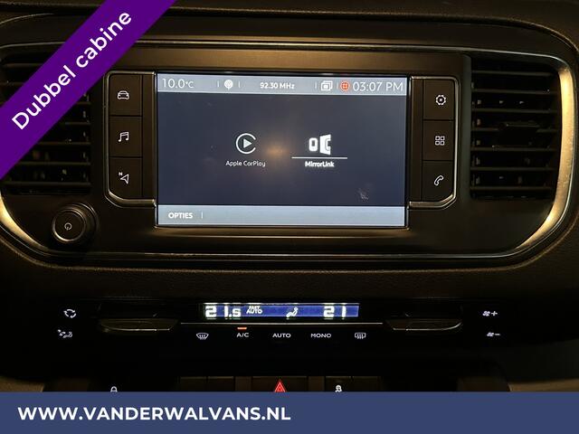 Citroen JUMPY 2.0 BlueHDI **MARGE, GEEN BTW** 123pk L3H1 XL Dubbel cabine Euro6 Airco | Navigatie Cruisecontrol, Apple Carplay, Android Auto, Trekhaak, Parkeersensoren, 5-Zits