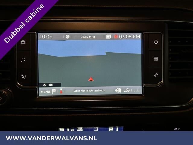 Citroen JUMPY 2.0 BlueHDI **MARGE, GEEN BTW** 123pk L3H1 XL Dubbel cabine Euro6 Airco | Navigatie Cruisecontrol, Apple Carplay, Android Auto, Trekhaak, Parkeersensoren, 5-Zits